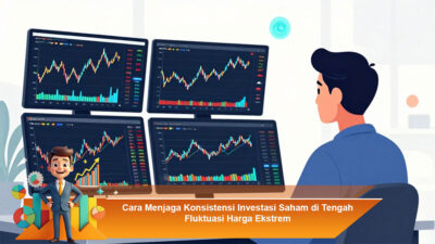 Cara Menjaga Konsistensi Investasi Saham di Tengah Fluktuasi Harga Ekstrem