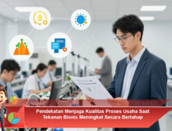 Pendekatan Menjaga Kualitas Proses Usaha Saat Tekanan Bisnis Meningkat Secara Bertahap